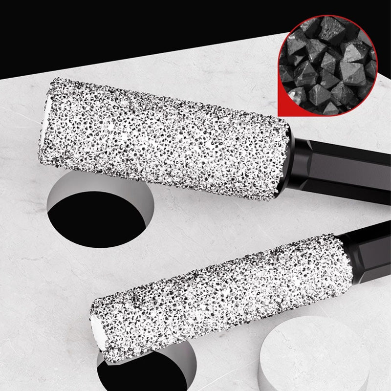 2-in-1 Hexagonal Shank Brazing Dry Drilling Specialized Hole Opener