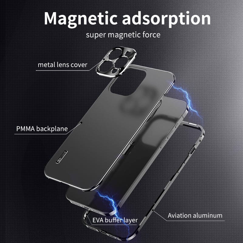 The Official 2022 - iPhone Official Color Stainless Steel Case With Full Lens Protection
