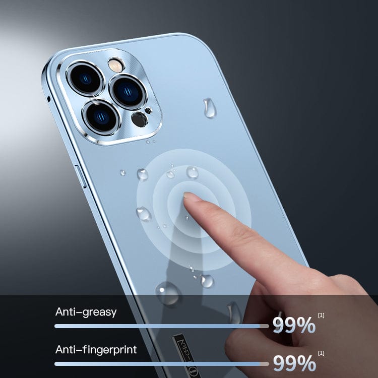 The Official 2022 - iPhone Official Color Stainless Steel Case With Full Lens Protection