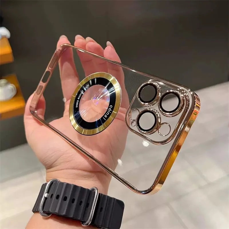 Transparent Magnetic iPhone Case