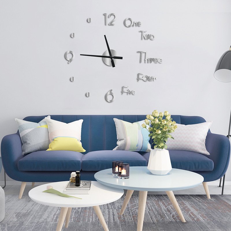 DIY Big Wall Clock Modern