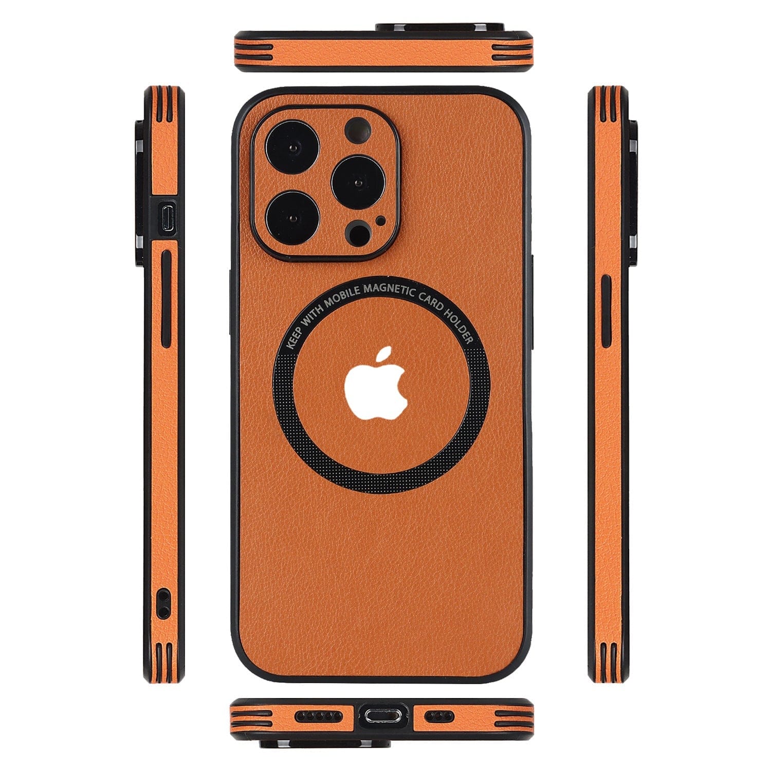 Magnetic Suction Pattern Case Cover For iPhone