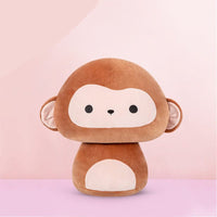 Mushroom Family Stuffed Animal Kawaii Plush Pillow Squish Toy