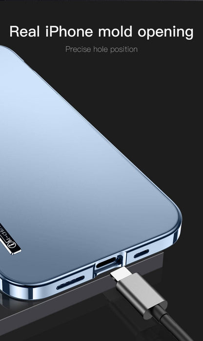 The Official 2022 - iPhone Official Color Stainless Steel Case With Full Lens Protection