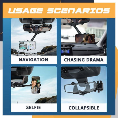 Rotating and Retractable Mobile Phone Holder