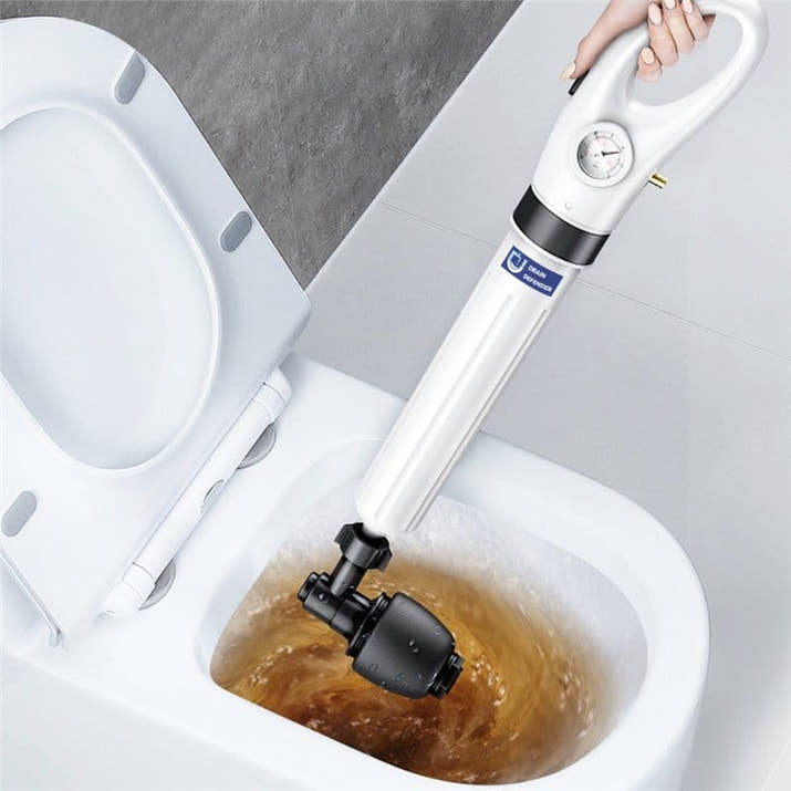 Drain Defender™ - Toilet plunger clog remover