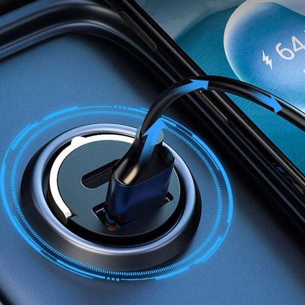 Multi Compatible 100W Fast Charging Car Charger
