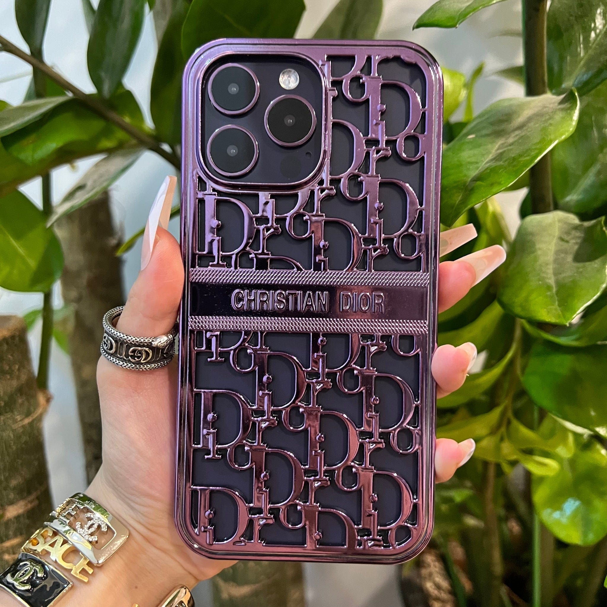 DD Hollow Out Design iPhone Case