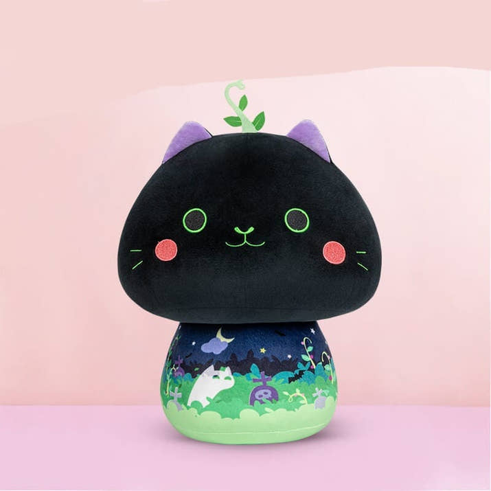 Mushroom Family Stuffed Animal Kawaii Plush Pillow Squish Toy