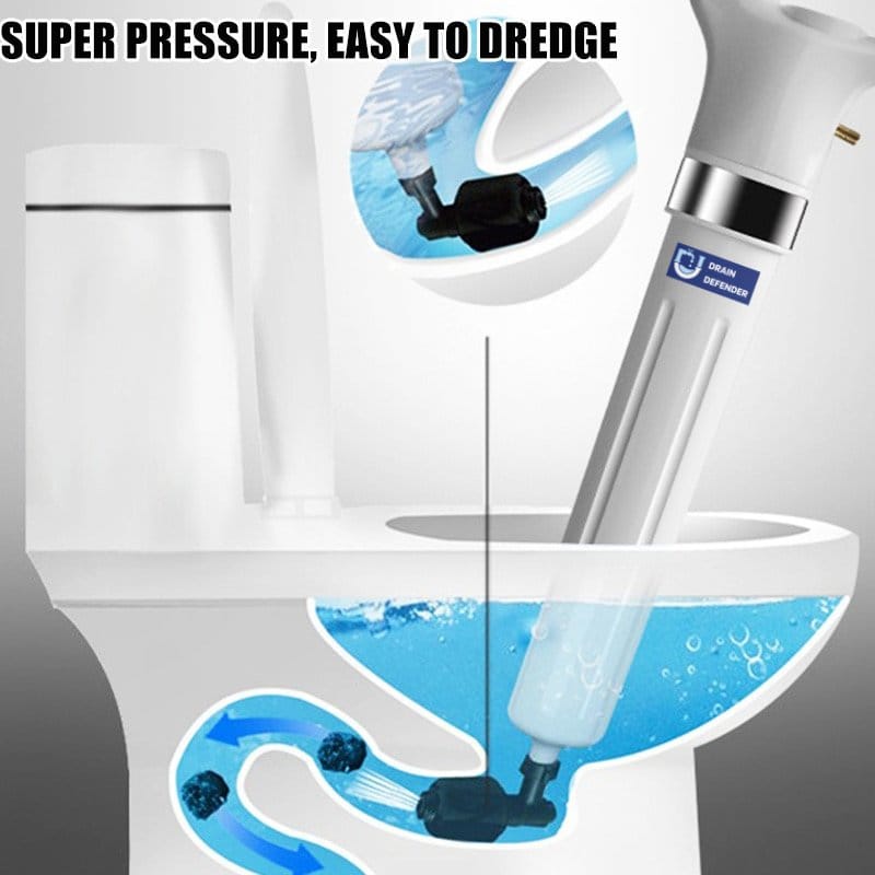 Drain Defender™ - Toilet plunger clog remover