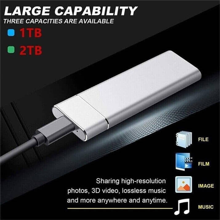 SSD Portable External Hard Drive