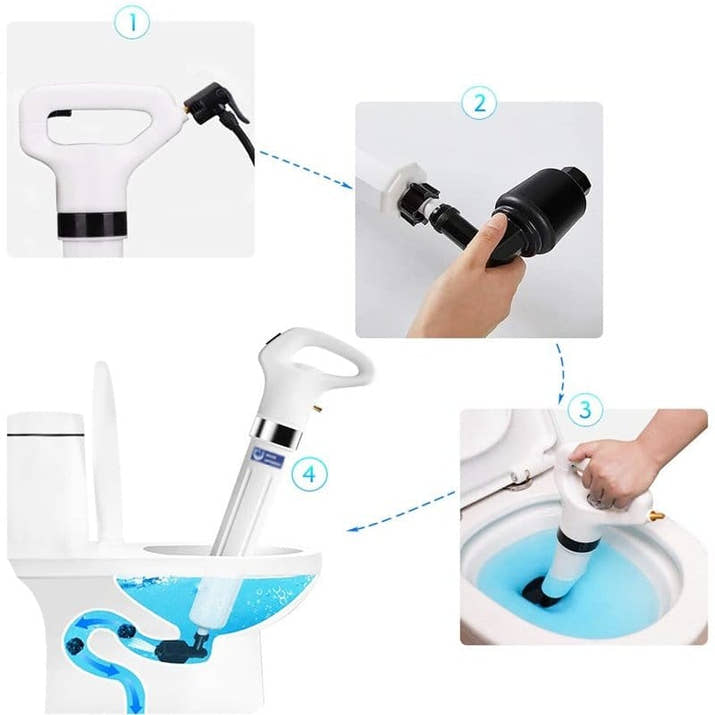 Drain Defender™ - Toilet plunger clog remover