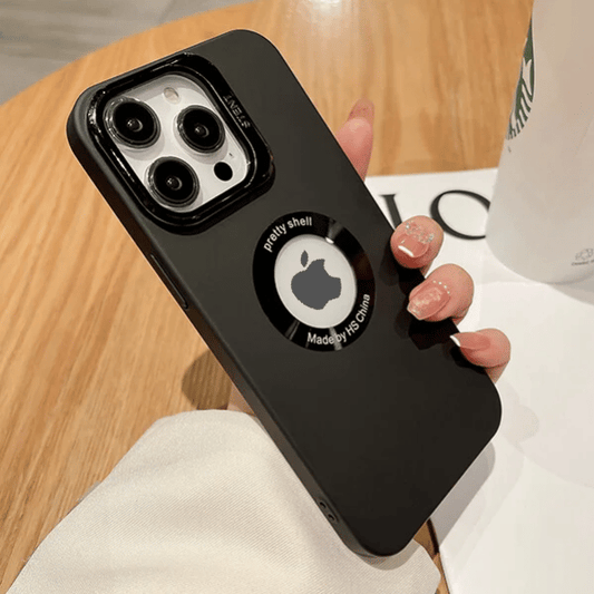 The new iPhone case with the leaky logo holder