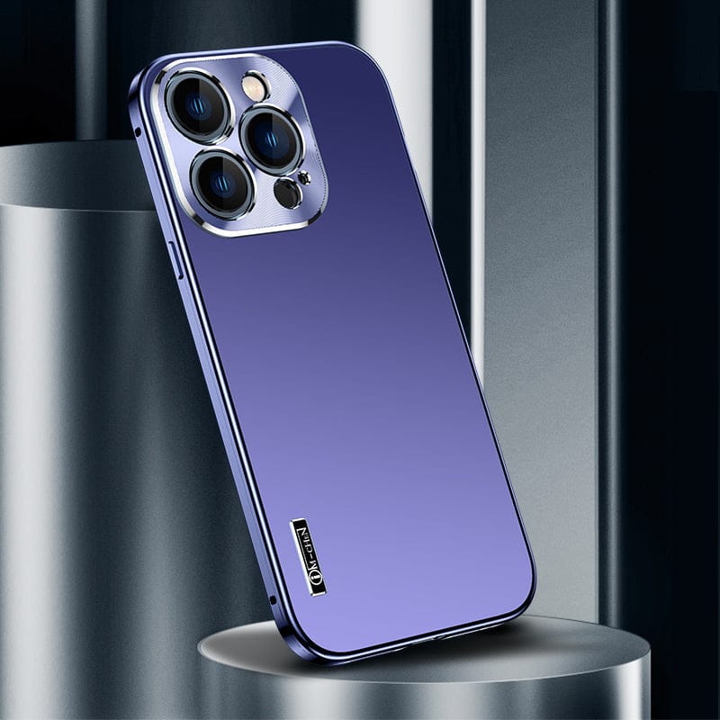 The Official 2022 - iPhone Official Color Stainless Steel Case With Full Lens Protection