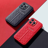 🏁 Racing Element Leather Phone Case for IPHONE