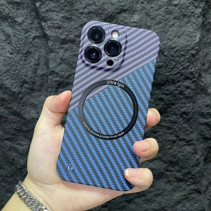 Carbon Fiber Magnetic iPhone Case