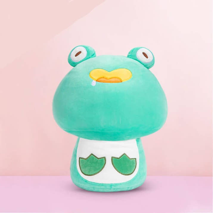 Mushroom Family Stuffed Animal Kawaii Plush Pillow Squish Toy