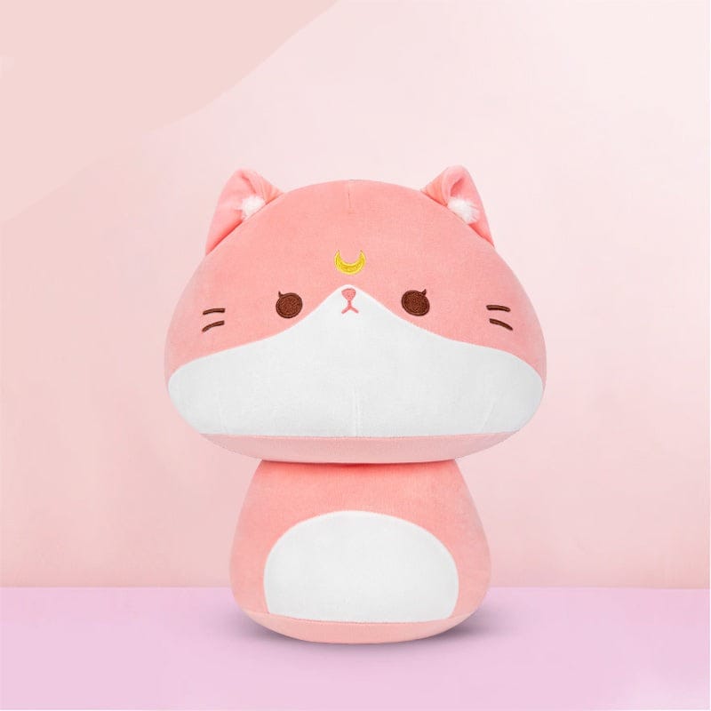 Mushroom Family Stuffed Animal Kawaii Plush Pillow Squish Toy