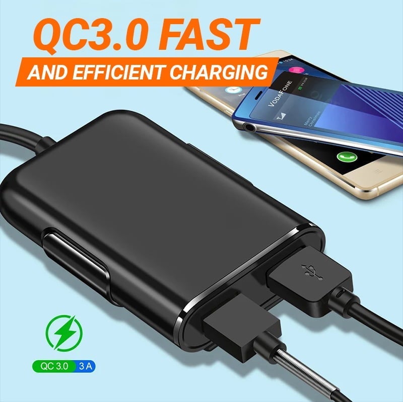 Four Ports Car Fast Charger