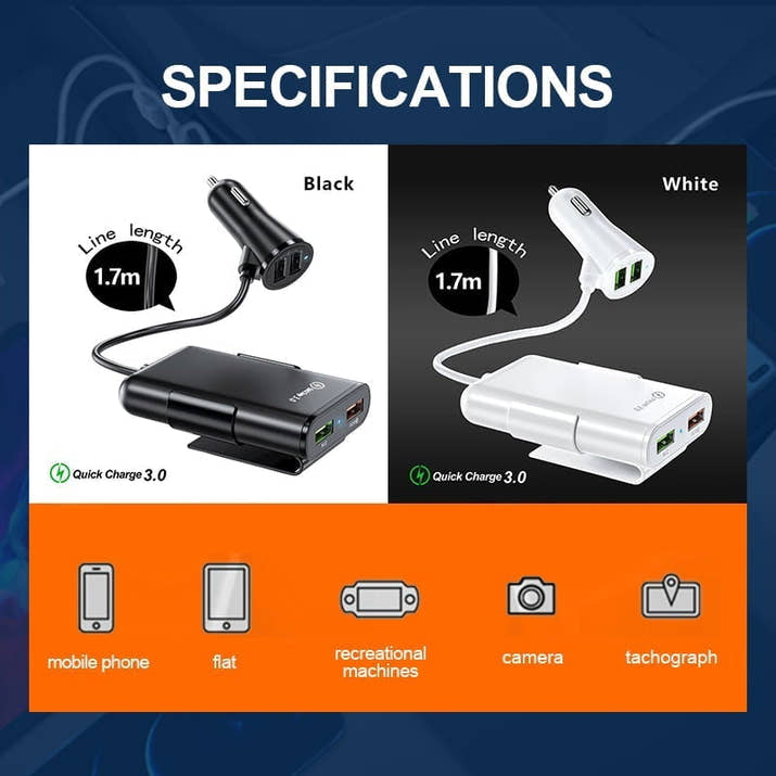 Four Ports Car Fast Charger