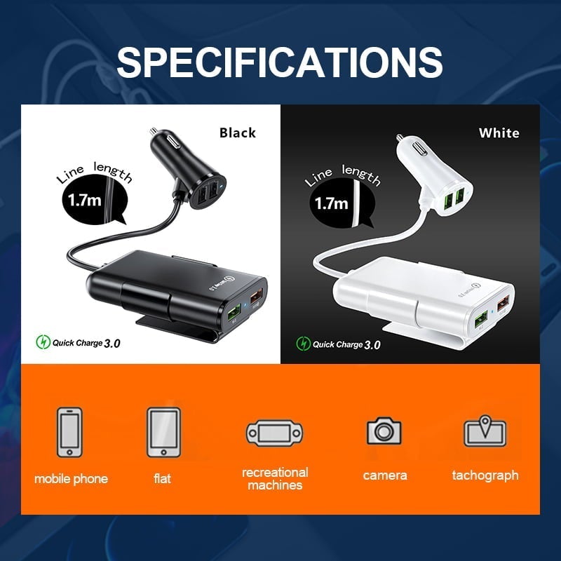 Four Ports Car Fast Charger