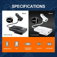 Four Ports Car Fast Charger