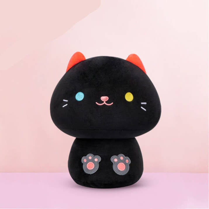 Mushroom Family Stuffed Animal Kawaii Plush Pillow Squish Toy