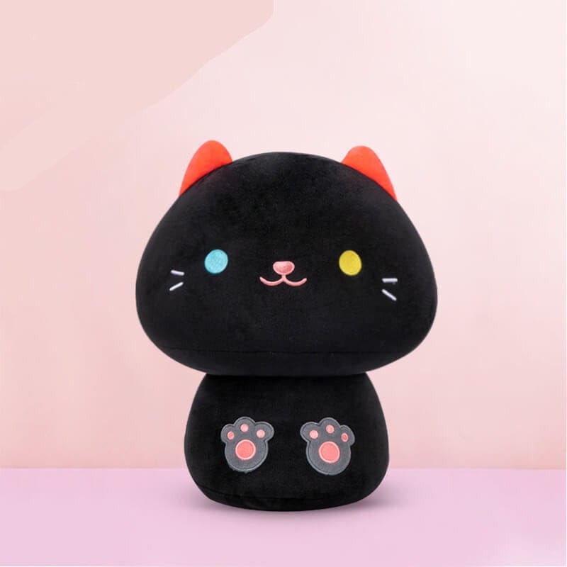 Mushroom Family Stuffed Animal Kawaii Plush Pillow Squish Toy