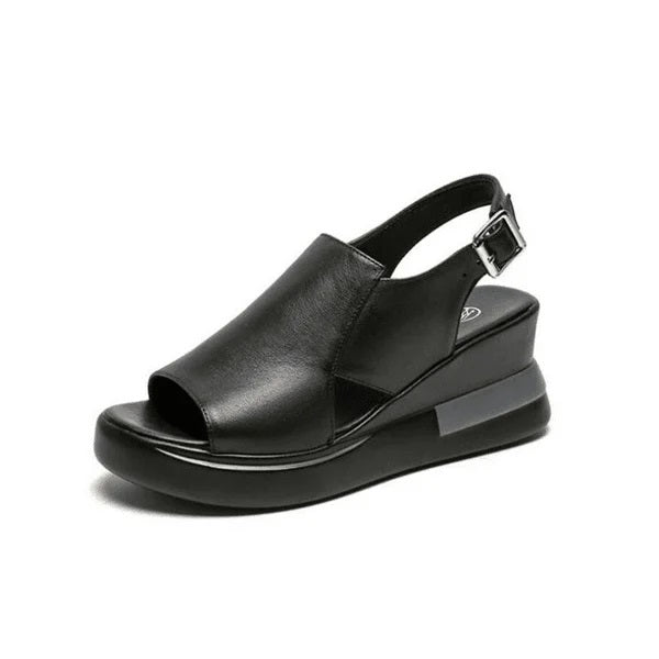 LEATHER HEEL ORTHOPEDIC SANDAL