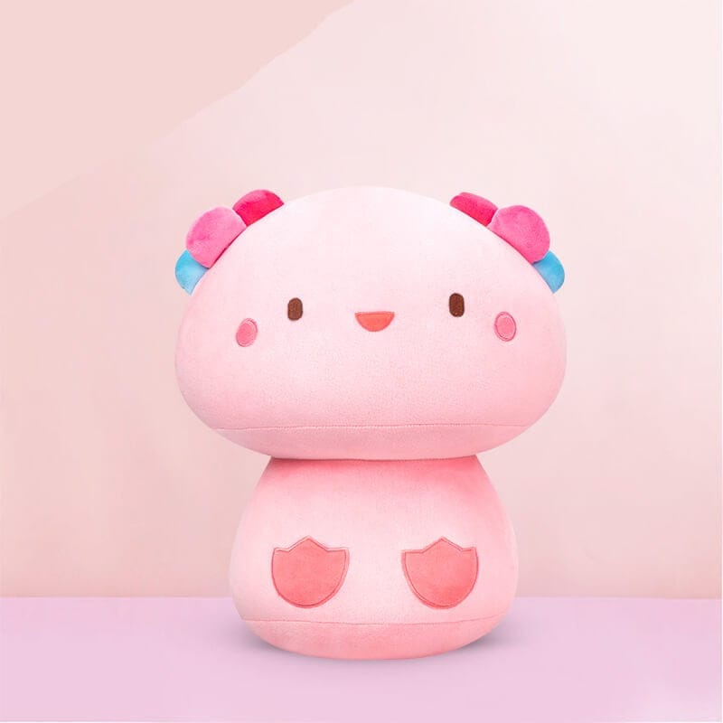 Mushroom Family Stuffed Animal Kawaii Plush Pillow Squish Toy