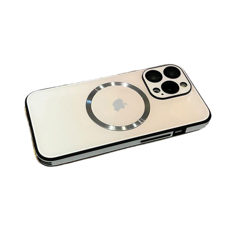 Gradient Magnetic Glass Protective Case For iPhone