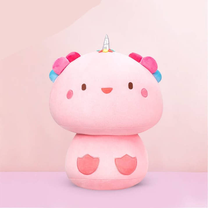 Mushroom Family Stuffed Animal Kawaii Plush Pillow Squish Toy