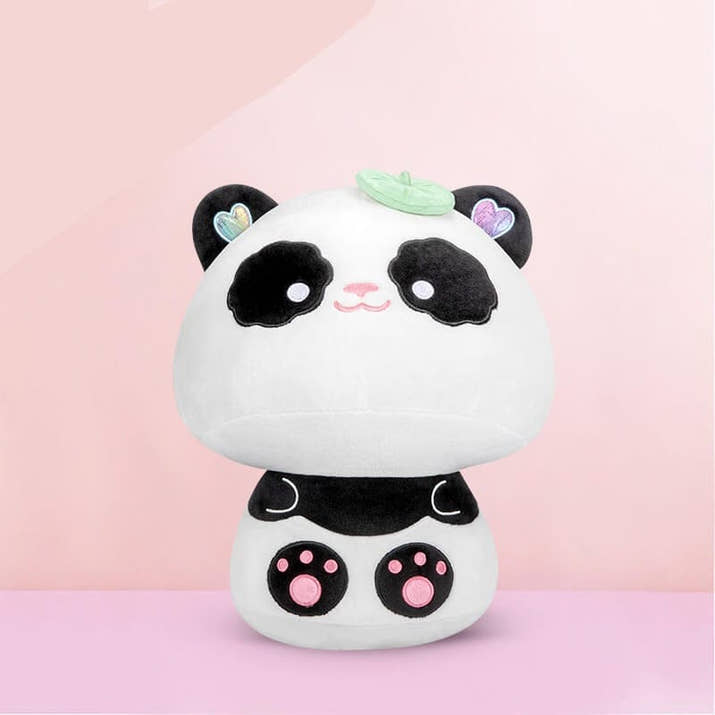 Mushroom Family Stuffed Animal Kawaii Plush Pillow Squish Toy