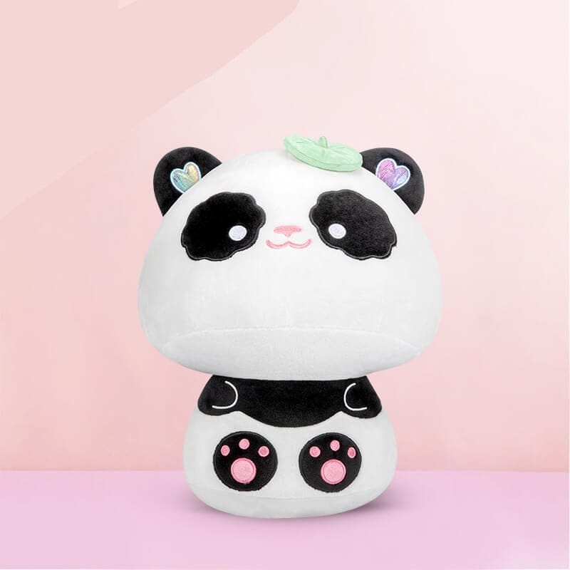 Mushroom Family Stuffed Animal Kawaii Plush Pillow Squish Toy