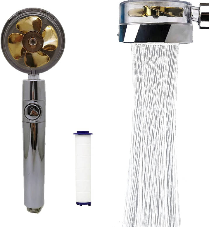 Propeller Driven Shower Head