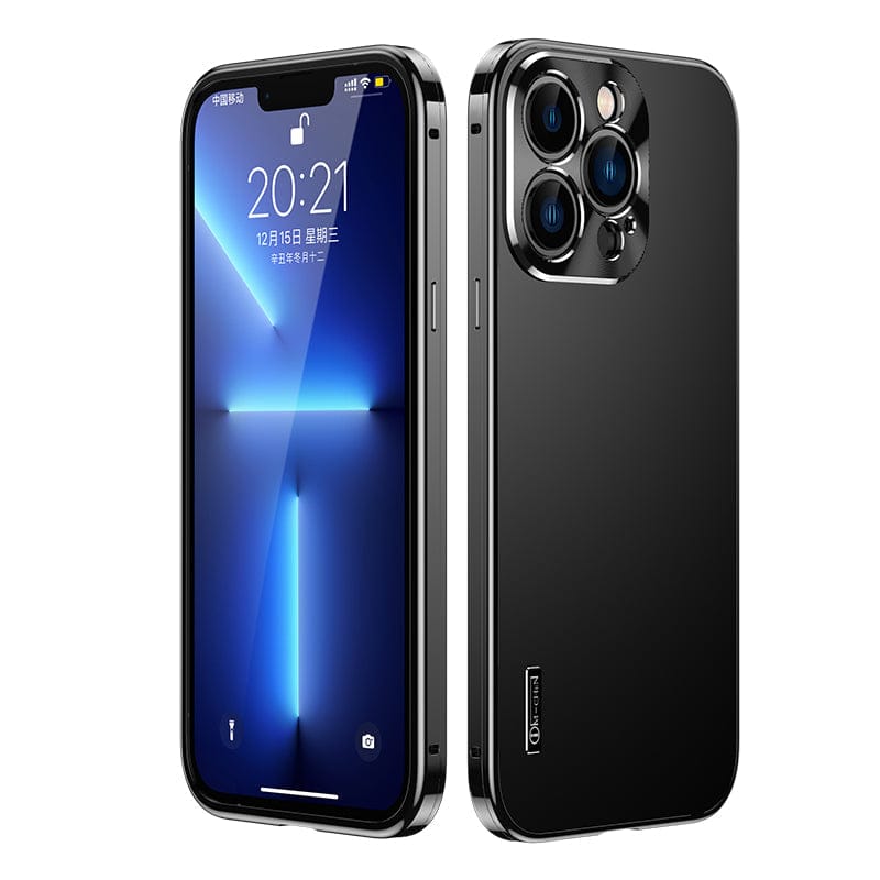The Official 2022 - iPhone Official Color Stainless Steel Case With Full Lens Protection