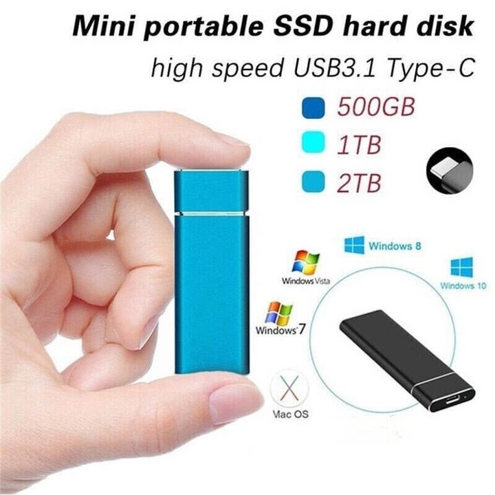SSD Portable External Hard Drive