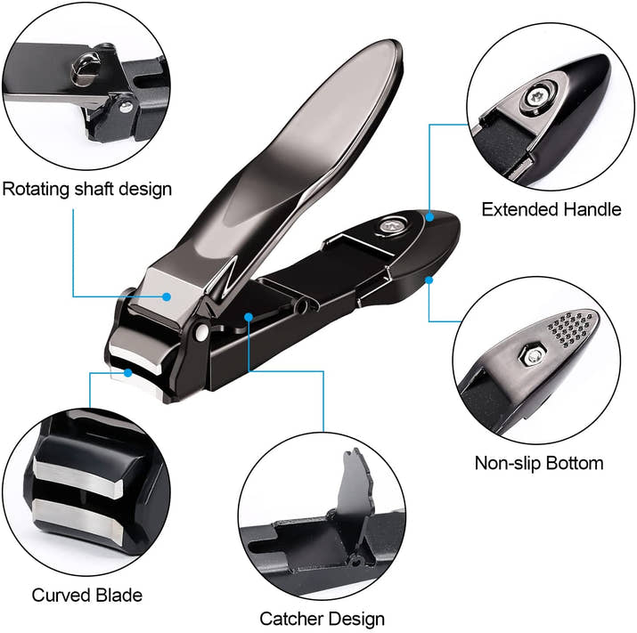 Anti-splash Nail Clippers