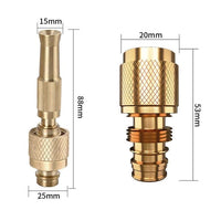 High Pressure Brass Water Hose Nozzle