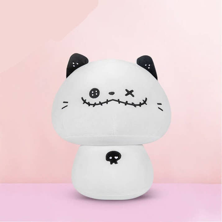 Mushroom Family Stuffed Animal Kawaii Plush Pillow Squish Toy