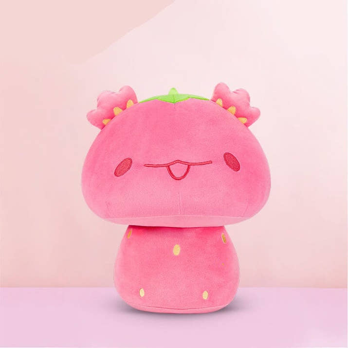 Mushroom Family Stuffed Animal Kawaii Plush Pillow Squish Toy