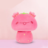Mushroom Family Stuffed Animal Kawaii Plush Pillow Squish Toy