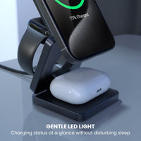 Portable 3-in-1 Wireless Charger™