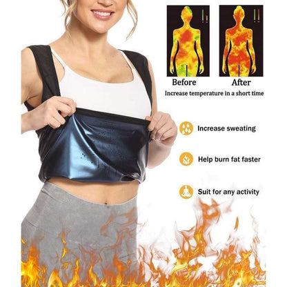 Versatile Heat Trapping Sweat Compression Vest For Men And Women
