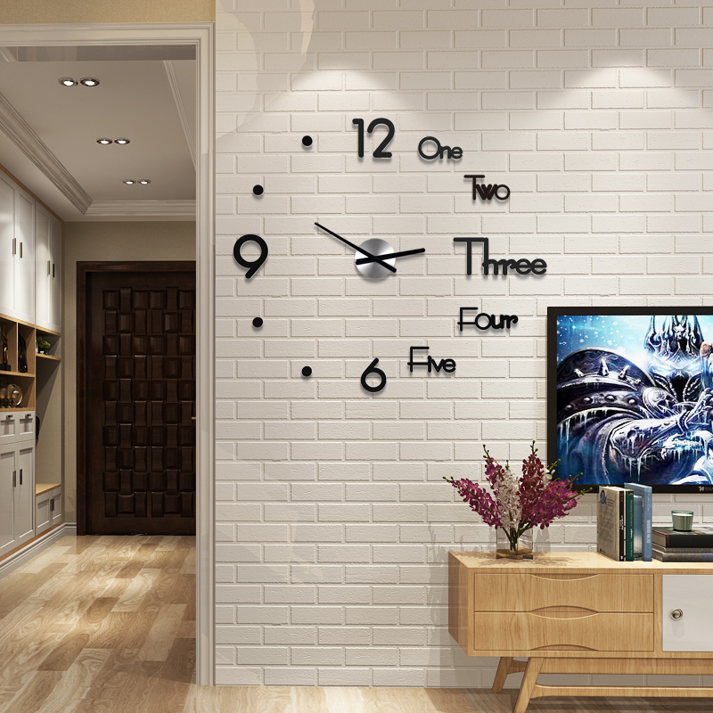 DIY Big Wall Clock Modern