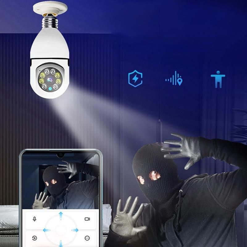 50%OFF-Wireless Wifi Light Bulb Camera Security Camera