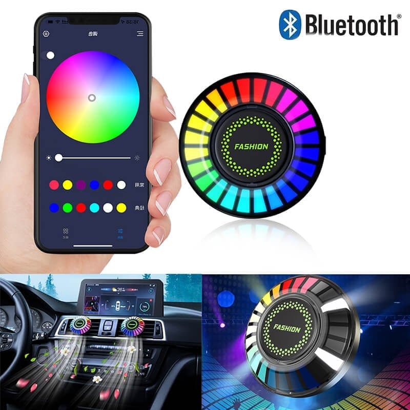 Bluetooth Car RGB Ambient Light
