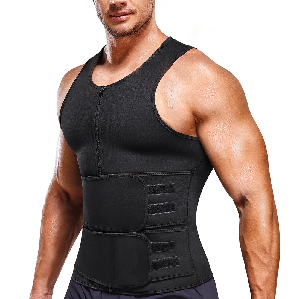 Hot Neoprene Sauna Vest With 2 Velcro