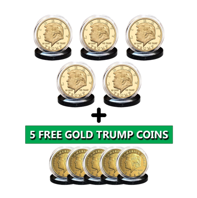 President Trump Liberty Proof 1 Ounce Golden Proof Coin