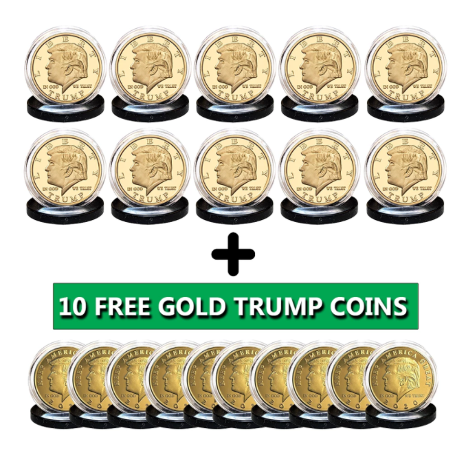 President Trump Liberty Proof 1 Ounce Golden Proof Coin